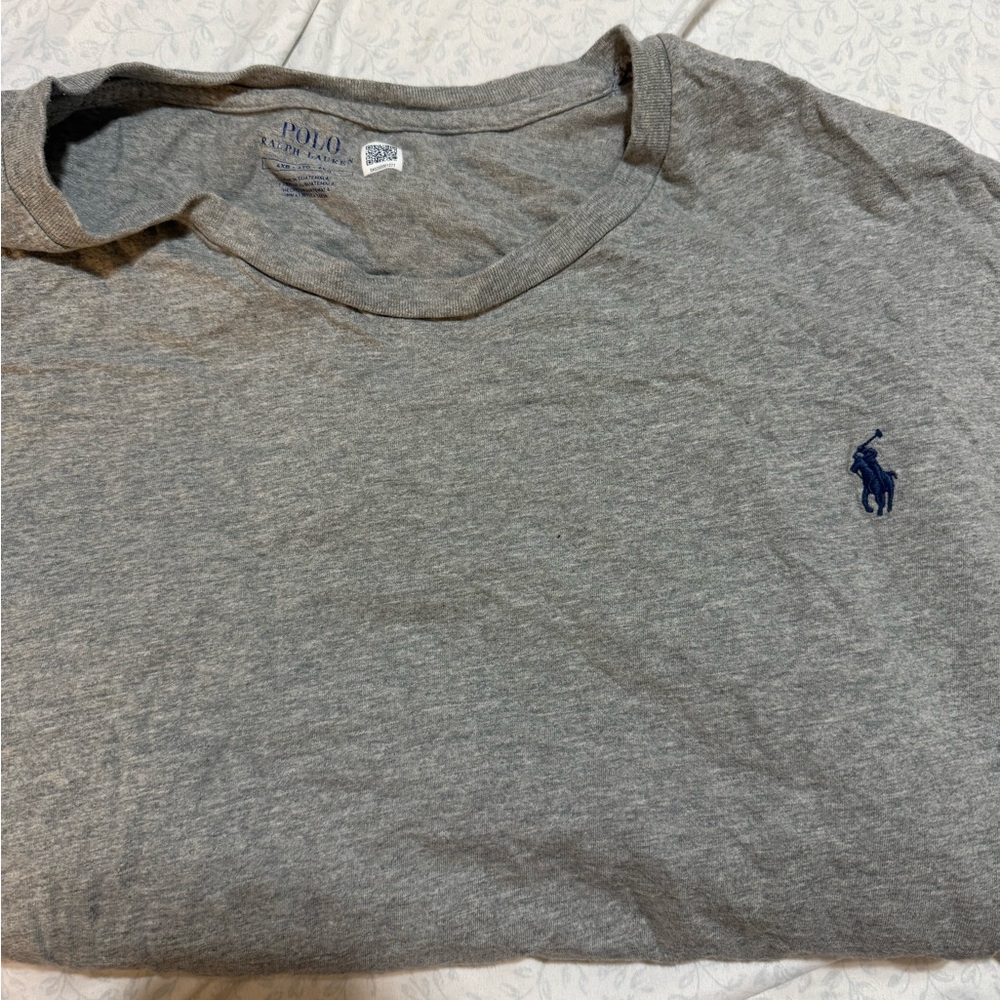 Polo by Ralph Lauren Men's Heather Gray Tee